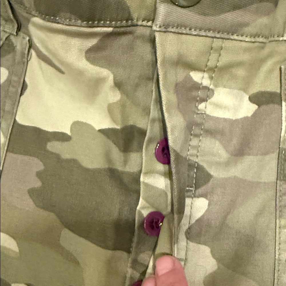 Anthropologie Pilcro New Sz 32 Barrel Camo Pants - Picture 3 of 13